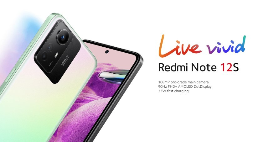 Redmi Note 12S mobiltelefon