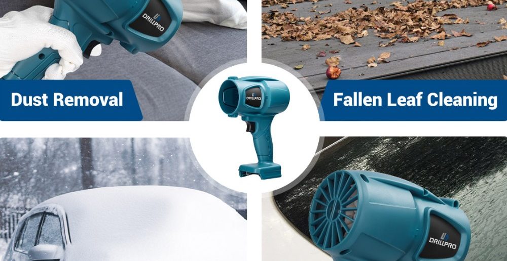 Drillpro Turbine Blower, a kis légfúvó, ami a kerttől a műhelyig mindent kitakarít drillpro-turbine-blower-akkumulatoros-legfuvo-level-fujashoz