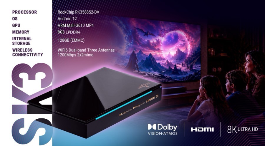 UGOOS SK3, az Android TV box, amely elsőként hoz hivatalos Dolby Vision támogatást a Rockchip világába ugoos-sk3-android-tv-box-bemutato